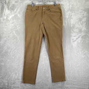 Lululemon Pants men's 32x30 ABC Slim Fit Canvas Utilitech 5-Pocket Chino Brown